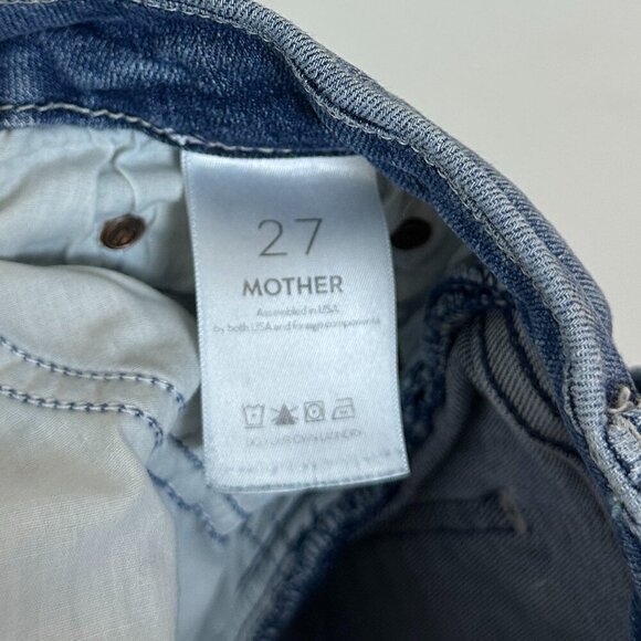 MOTHER The Looker Ankle Jeans in Wash We The Animals Size US 27 - Picture 11 of 14